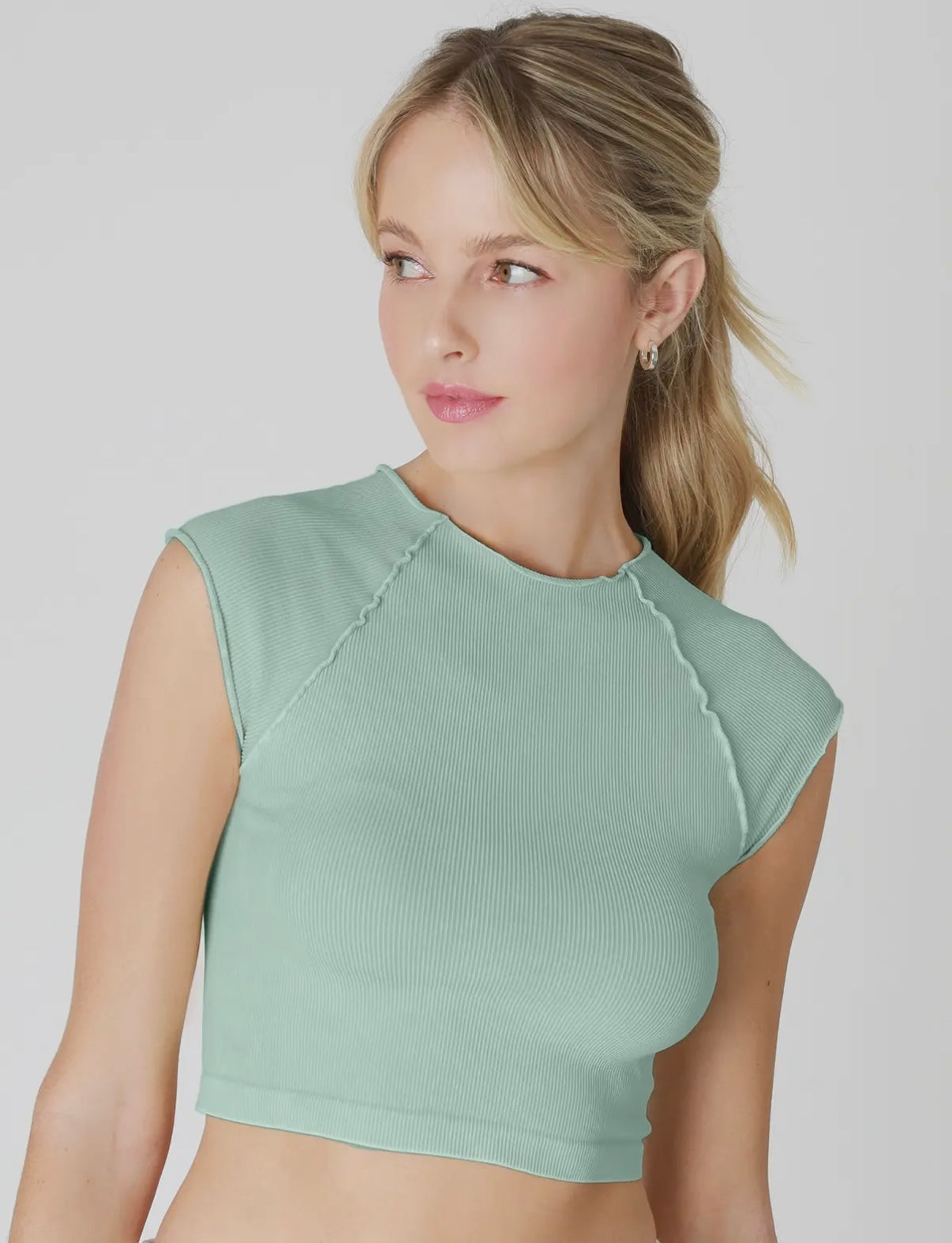 Vintage Exposed Seam Crop