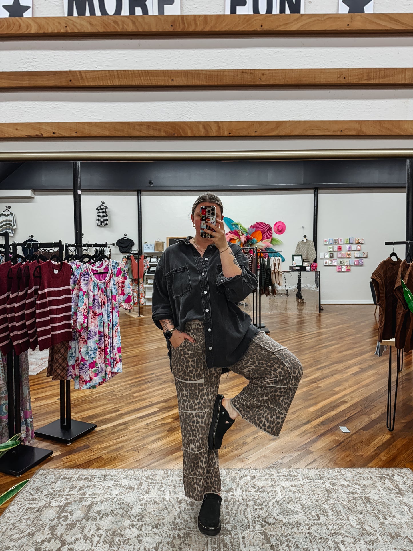 The Perf Leopard Lounge
