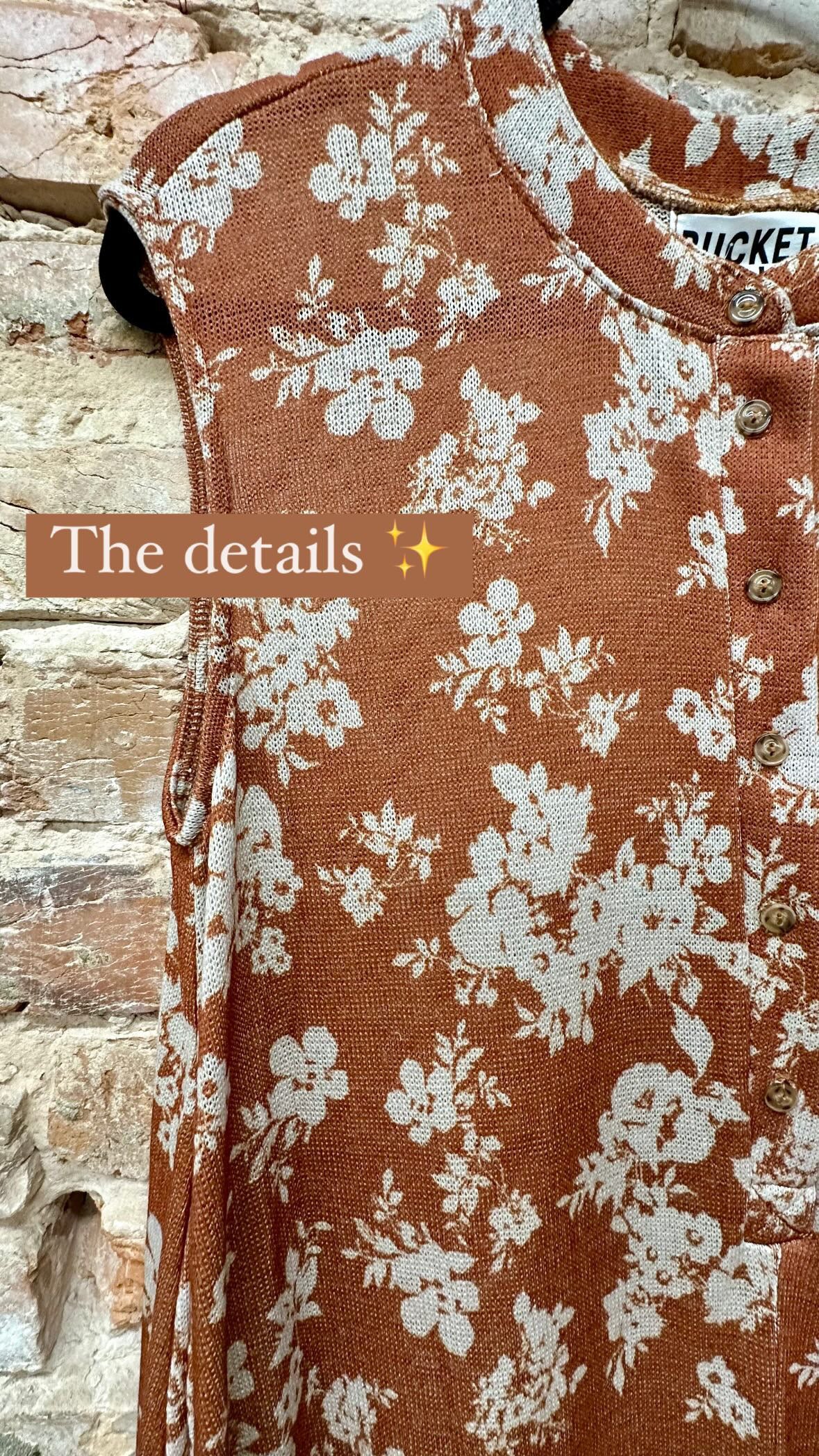 Floral Wide leg jumpsuit