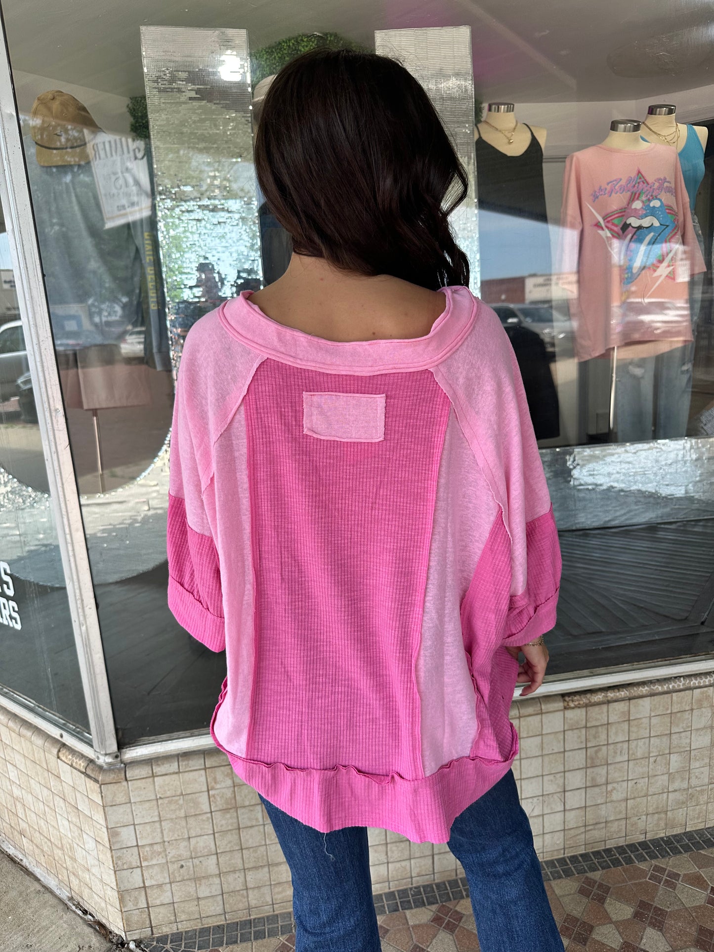 Out and about top