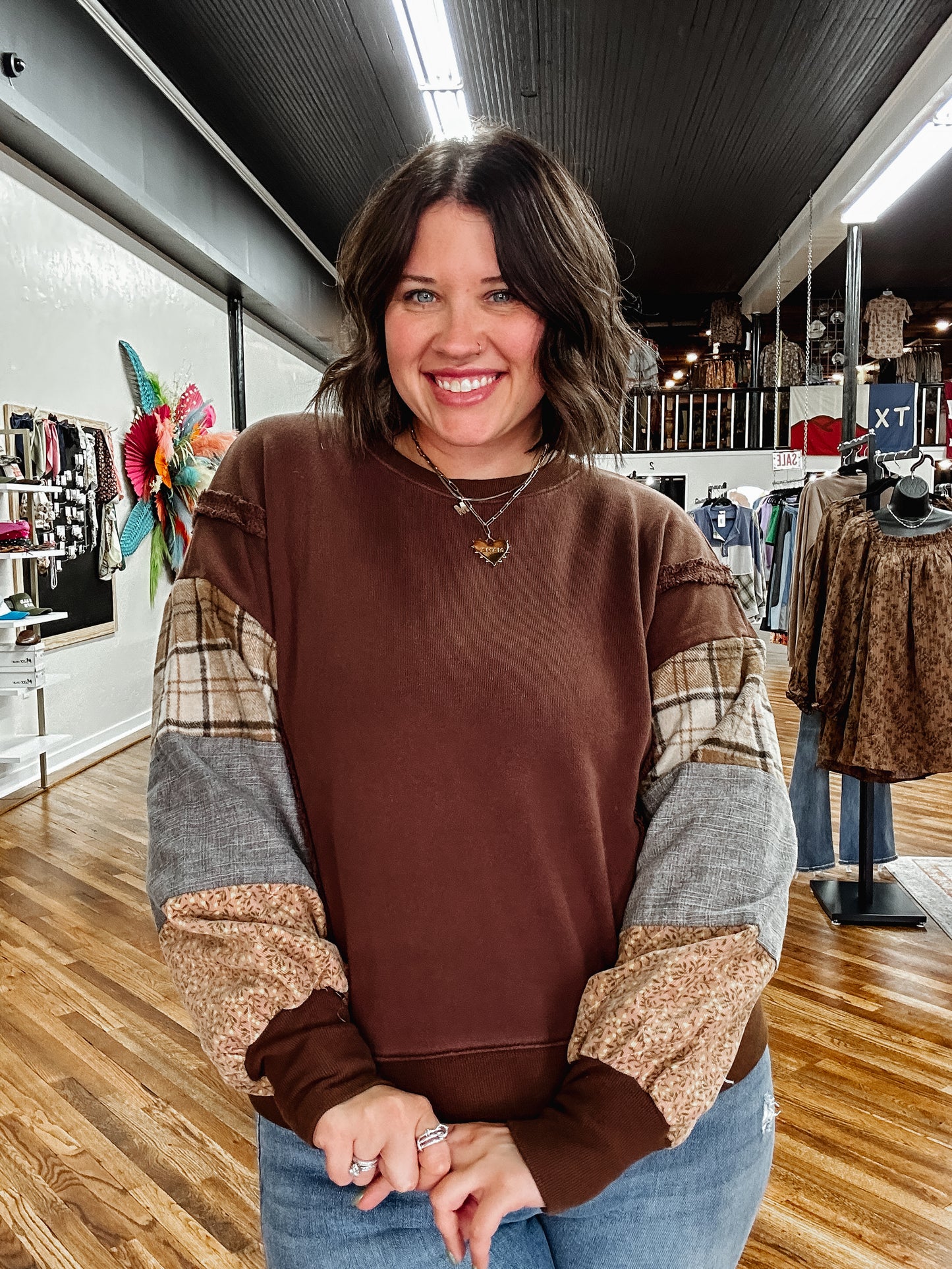 Multi Terry Pullover
