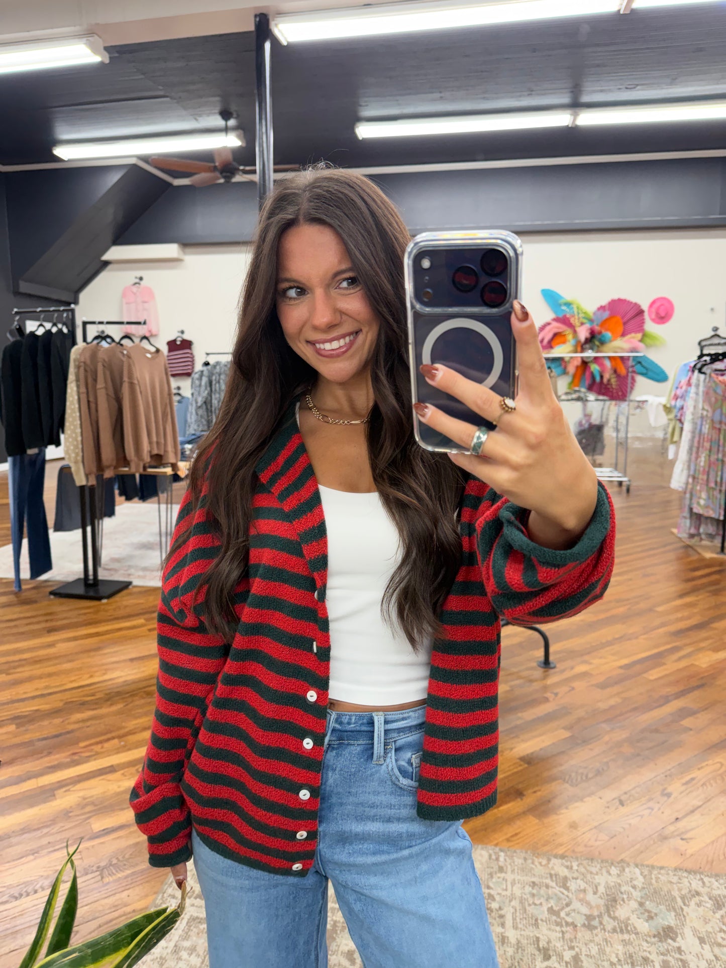 Christmas Piper Cardigan