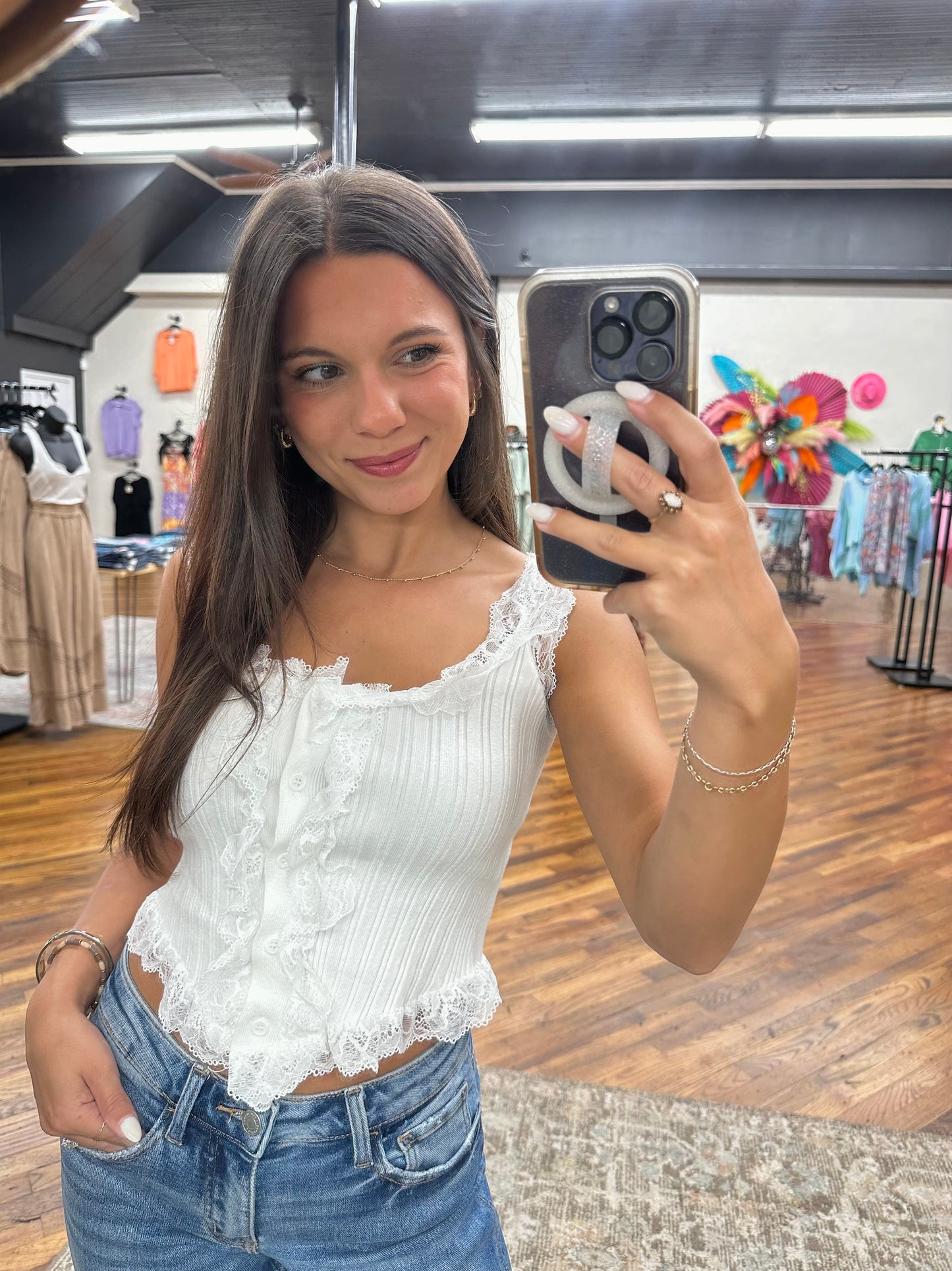 Lace Dreams Tankn