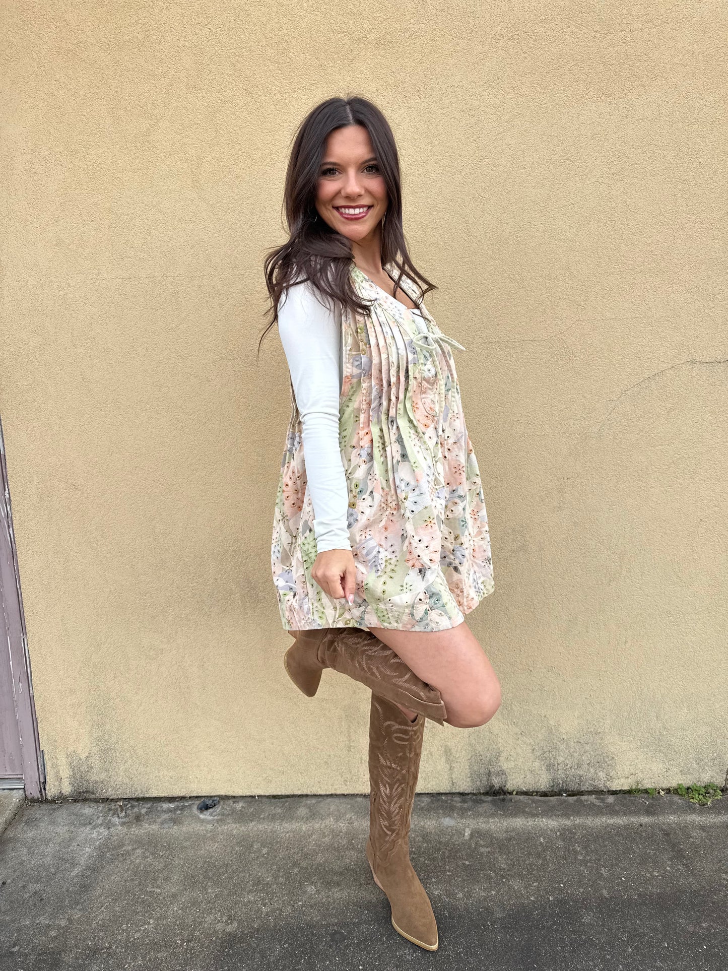 Florals Night Romper