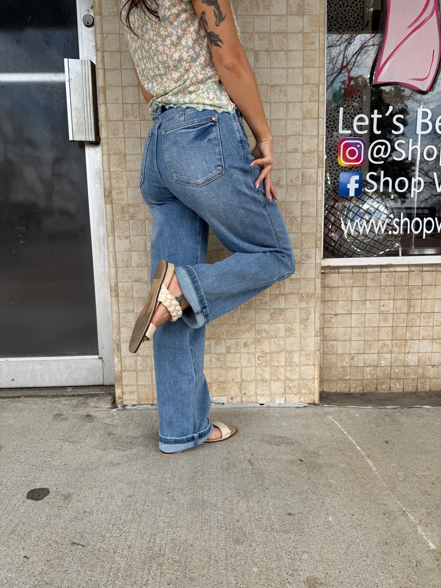 Tummy Control Vintage Straight