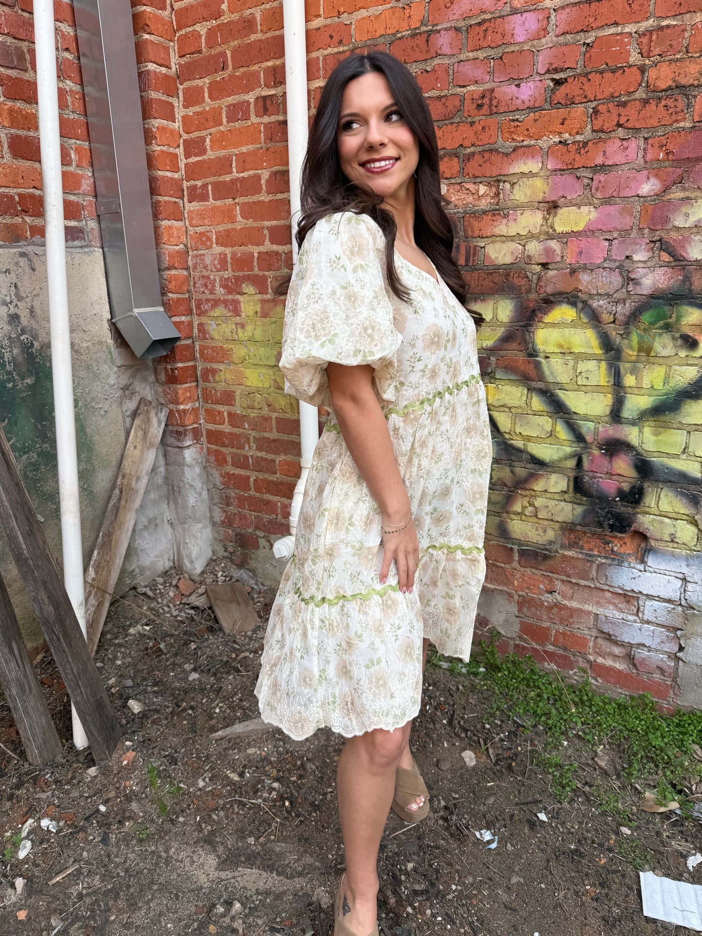 Sage Sunshine Dress