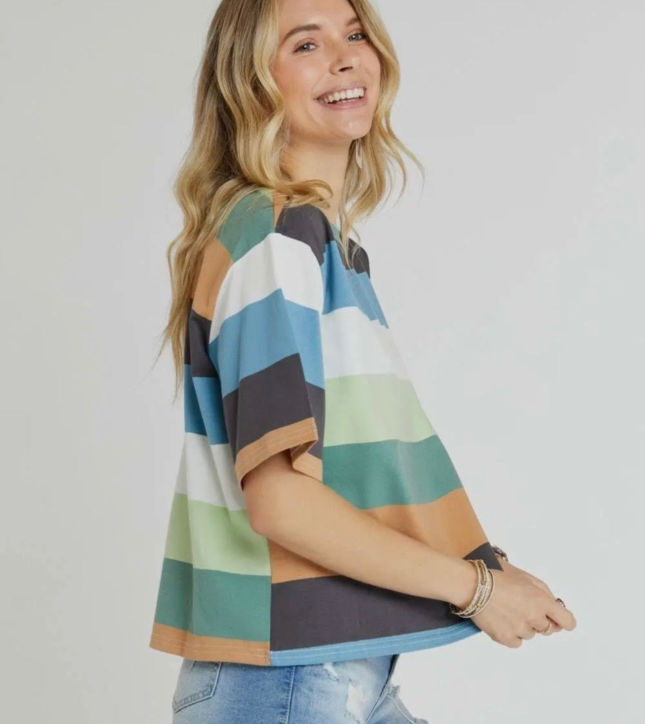 Saltwater Stripes Top