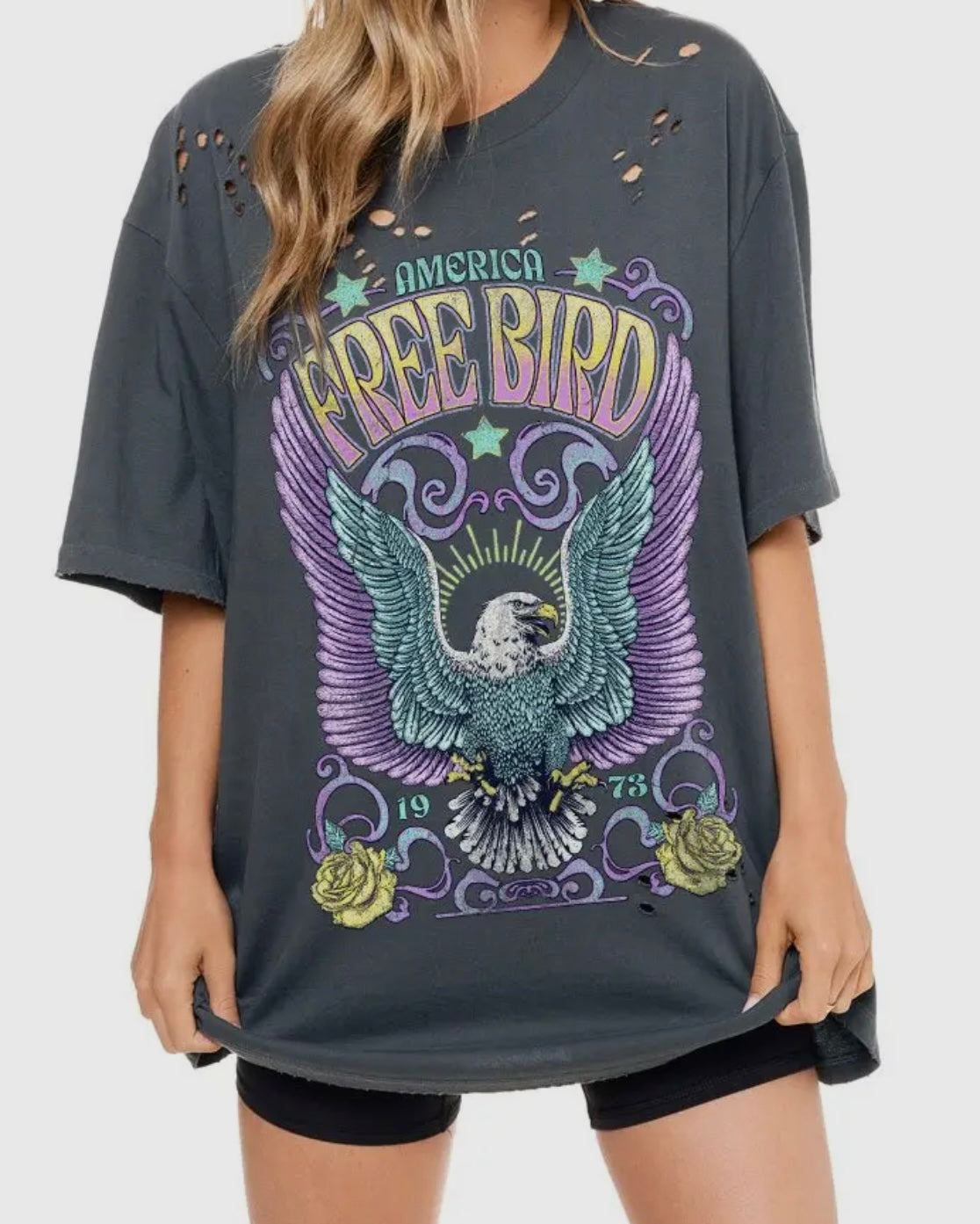 American Free Bird Distressed