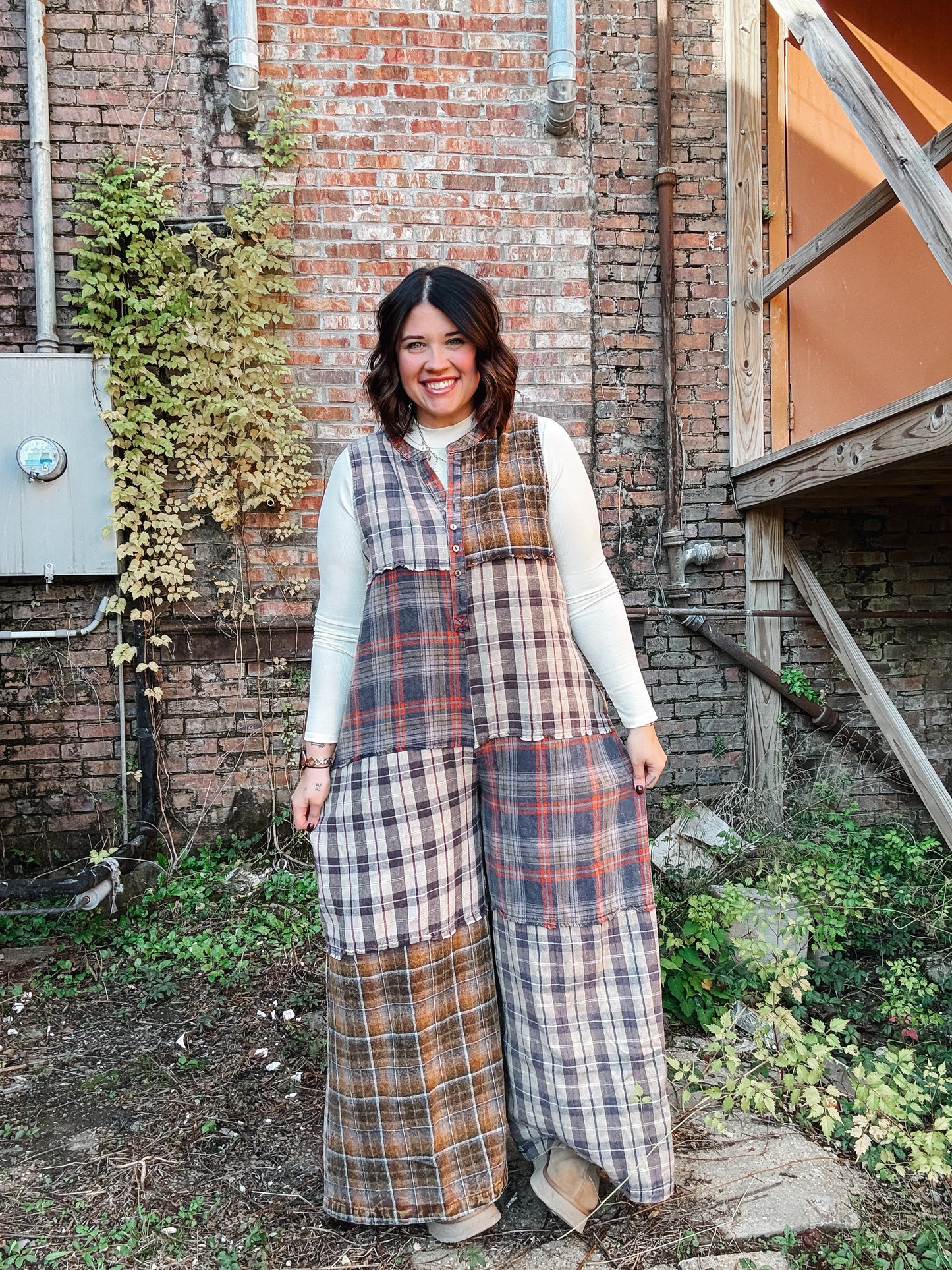 Mix Match Jumpsuit