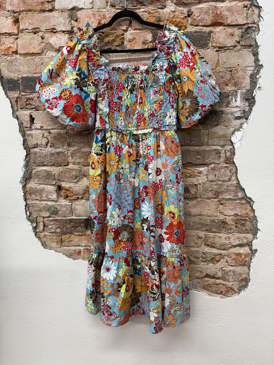 A floral a day dress