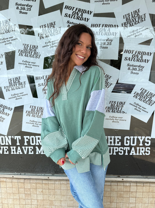 90s polo longlseeve top