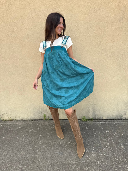 Cottage Tide Overall Dress