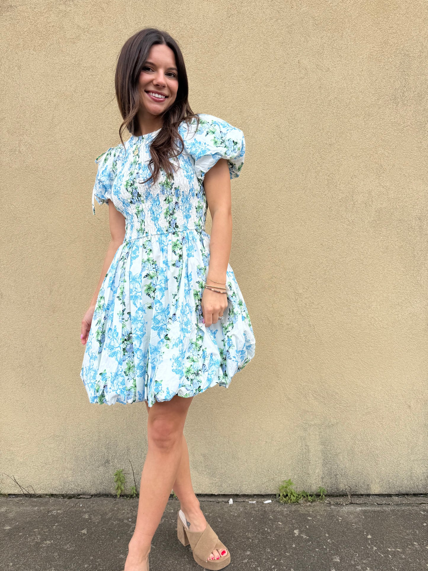 Blossom Blues Dress