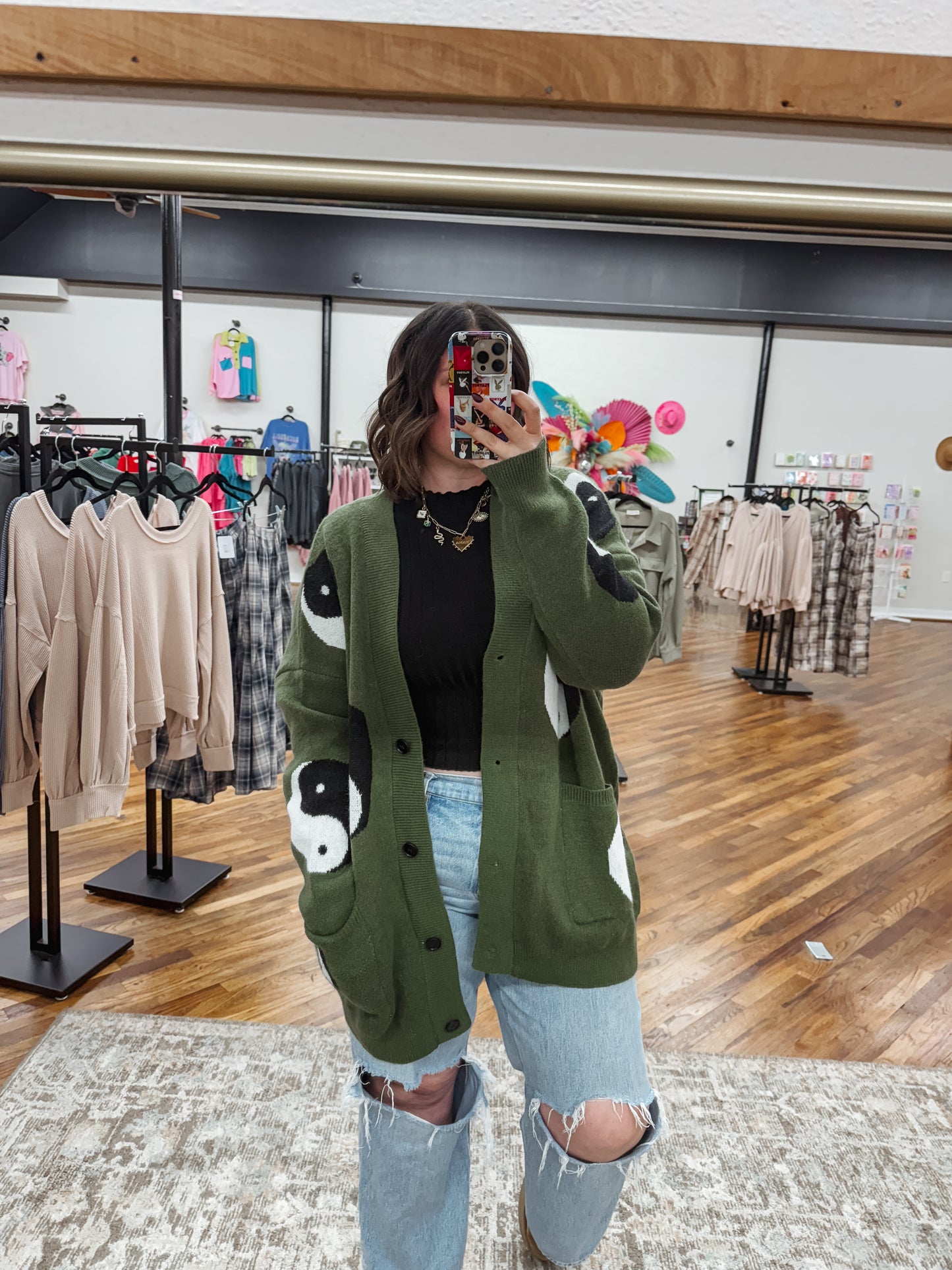 Ying Yang Cardi