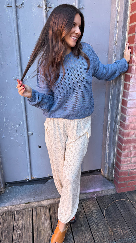 Dainty Floral Days Joggers