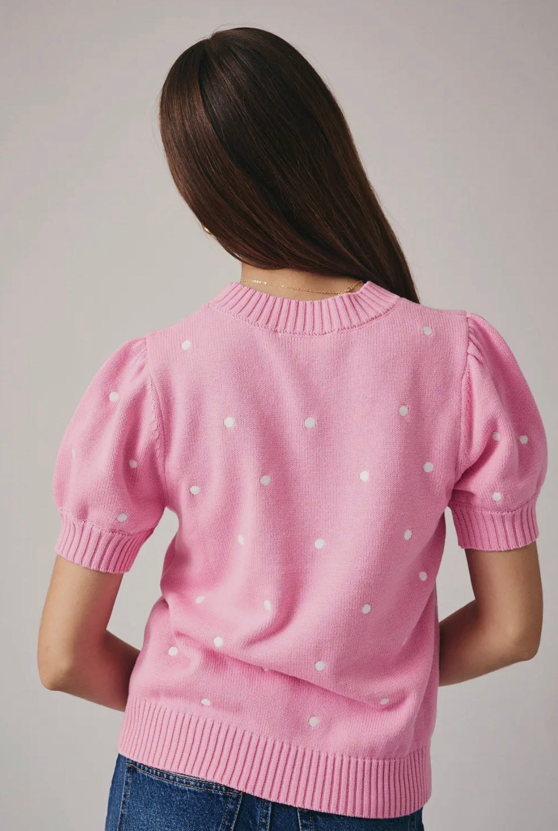 Girlie Pop Polka Dot Top