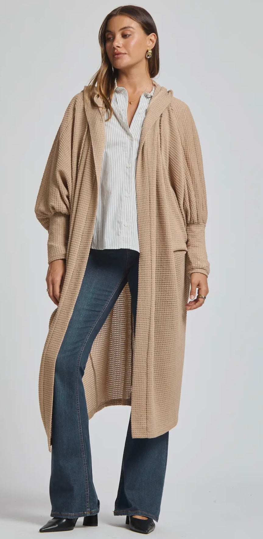 Cozy Knit Maxi Duster