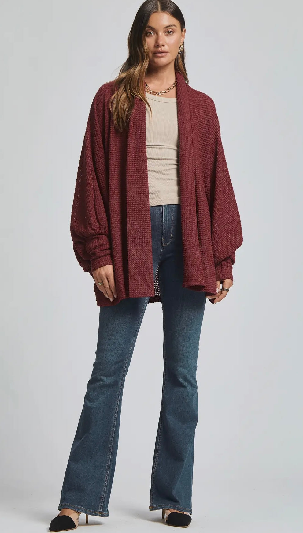 Crochet Knit Cardigan