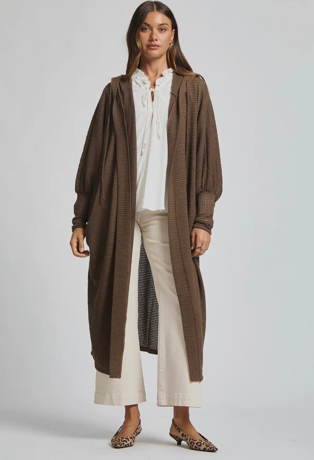 Cozy Knit Maxi Duster