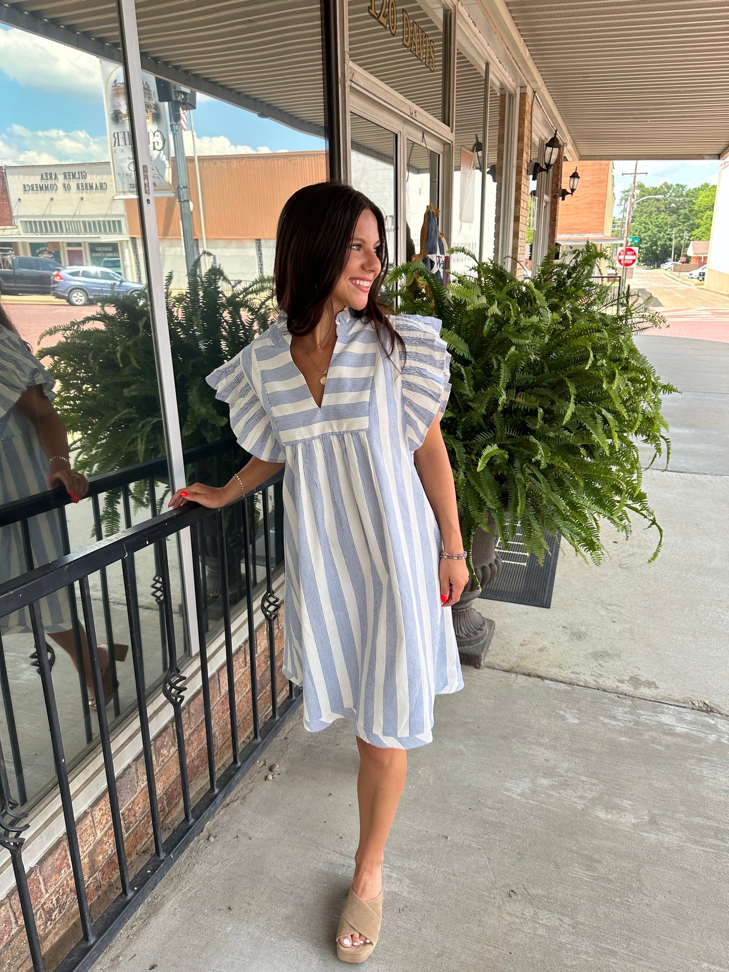 Flutter Sleeve Dreams dress