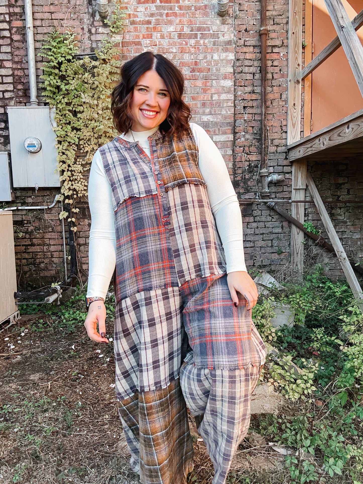 Mix Match Jumpsuit