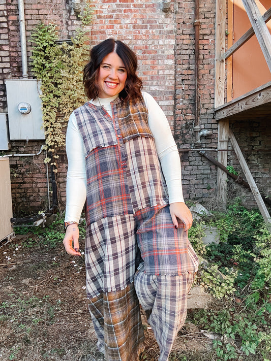 Mix Match Jumpsuit