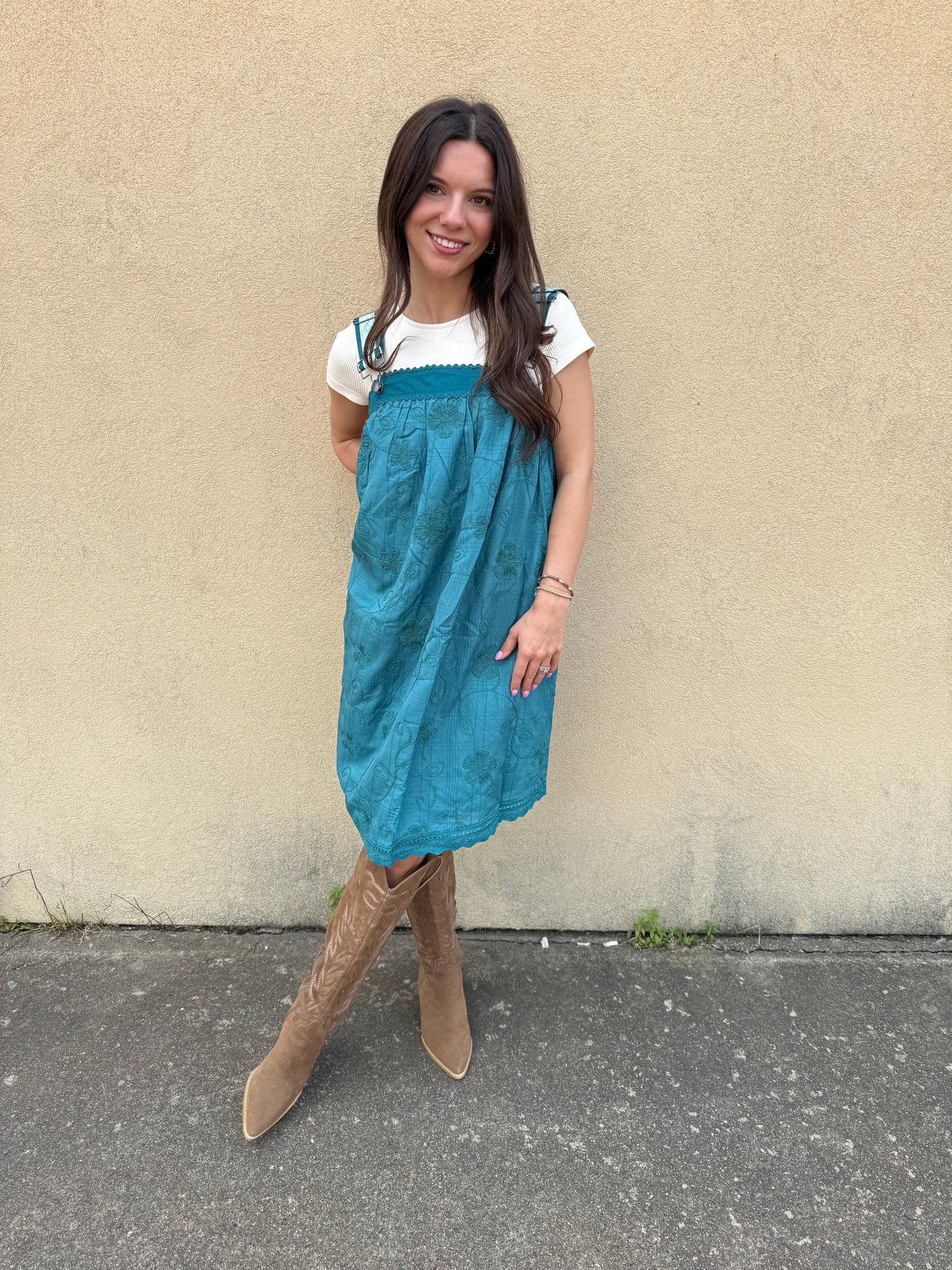 Cottage Tide Overall Dress