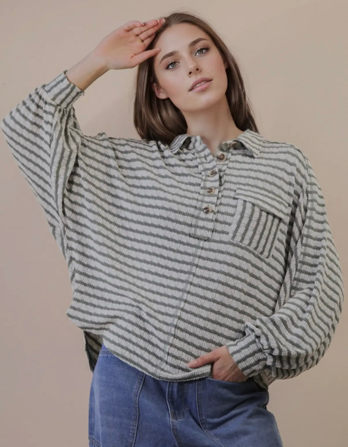 Fall Days Stripe Top