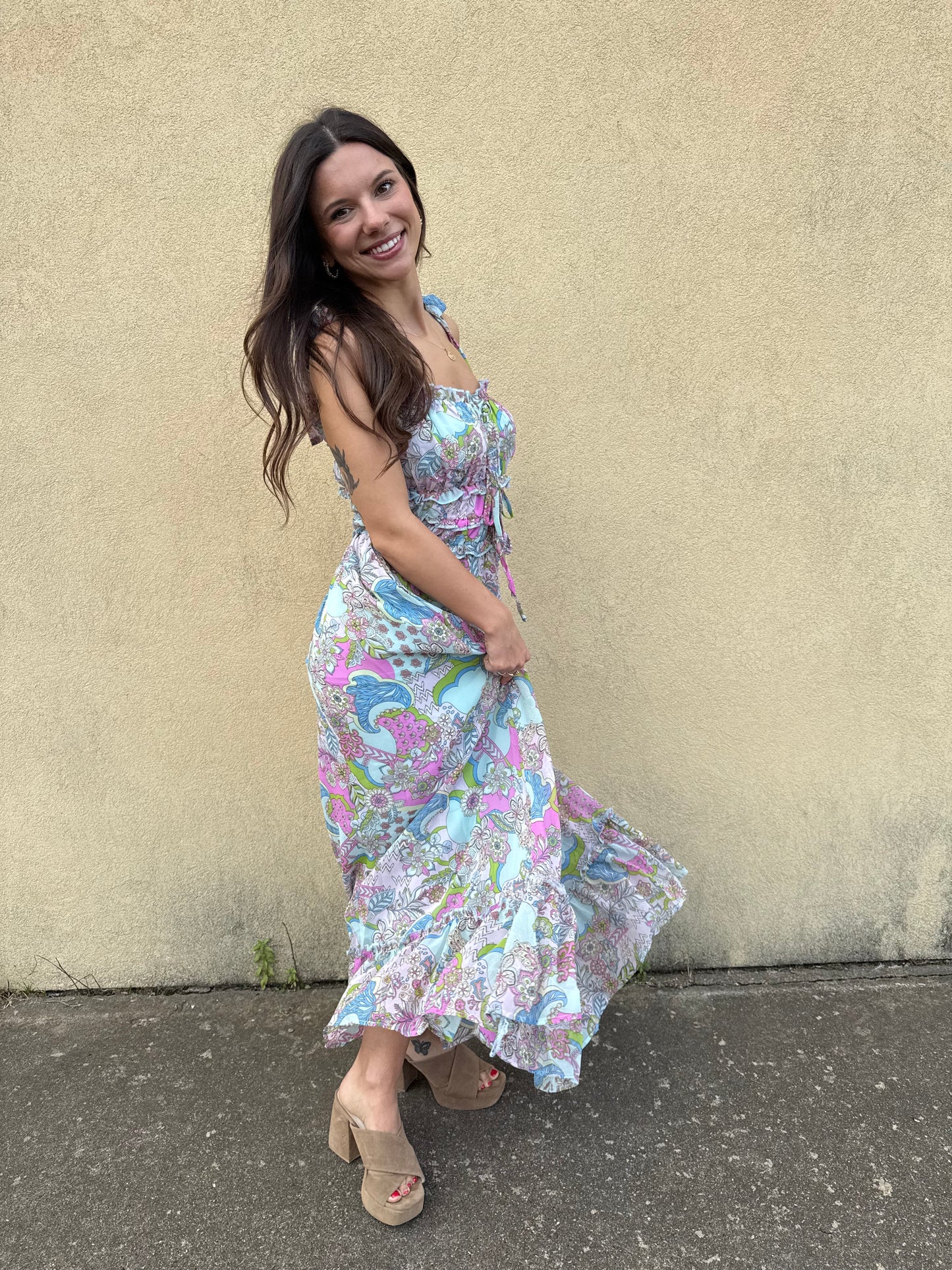 Blossom Blues Dress