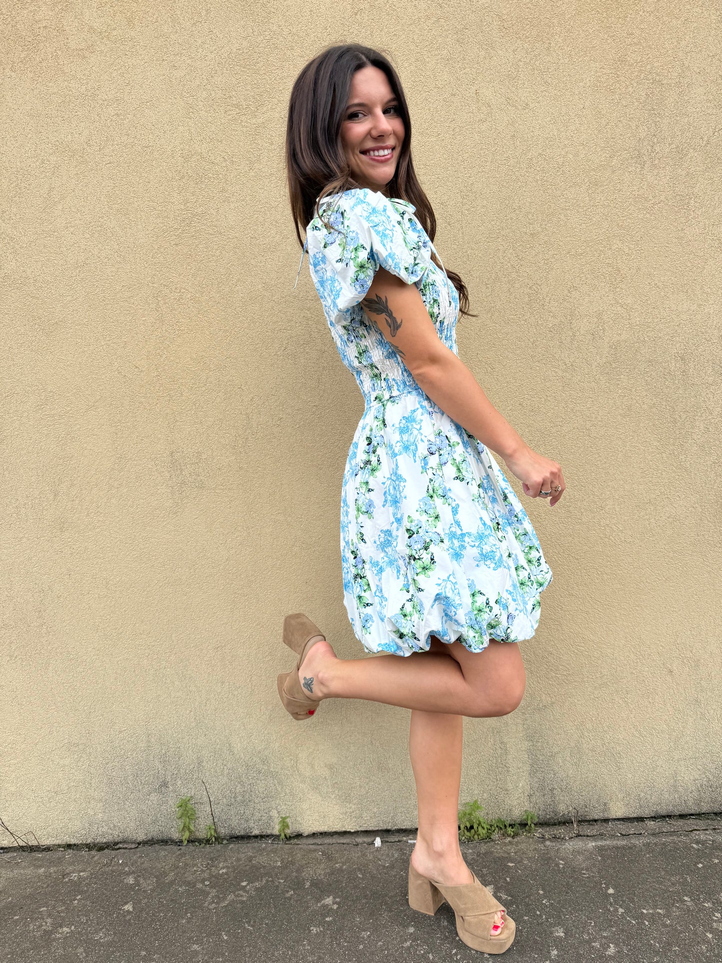 Blossom Blues Dress