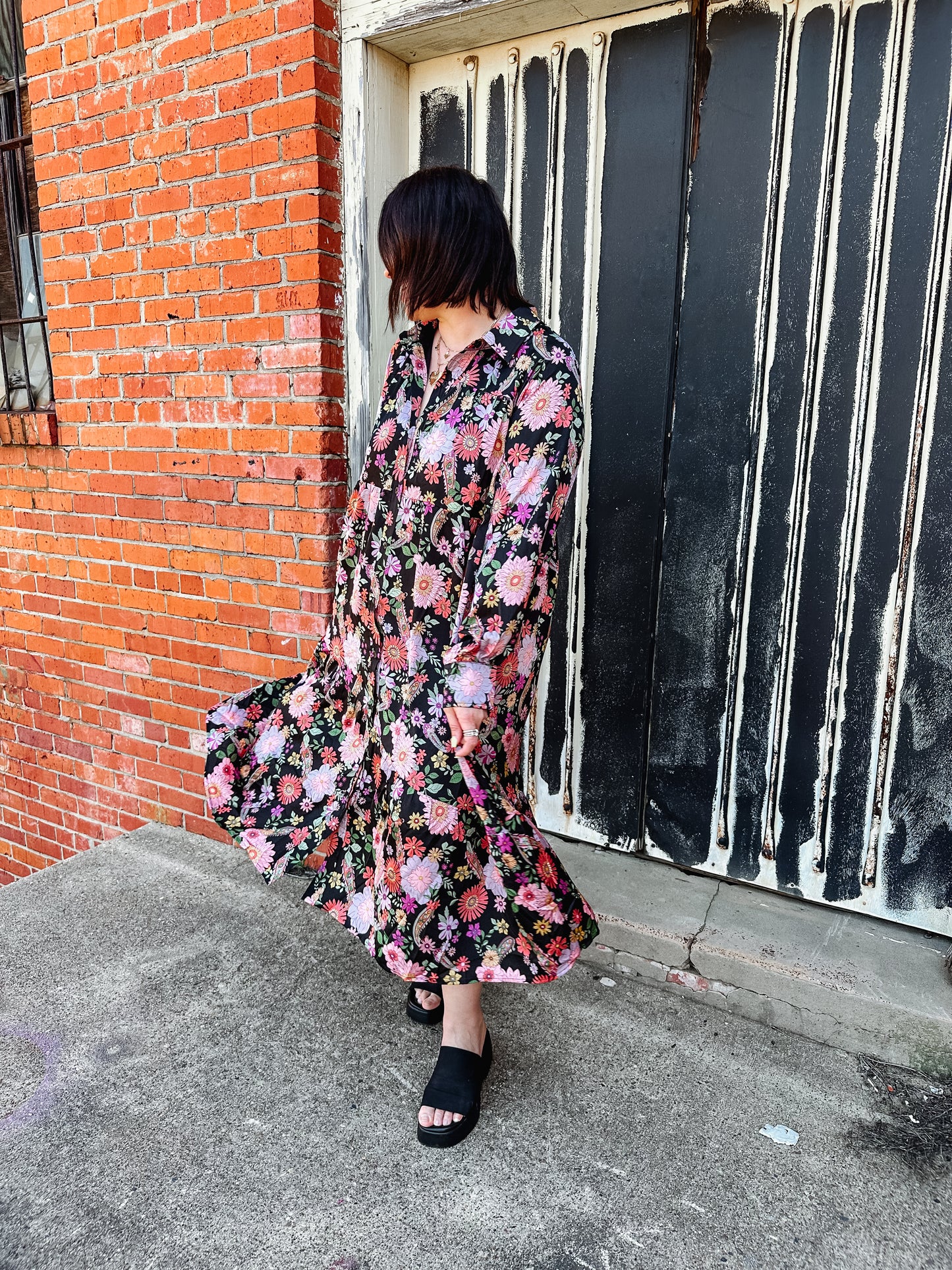 Floral Night Dress