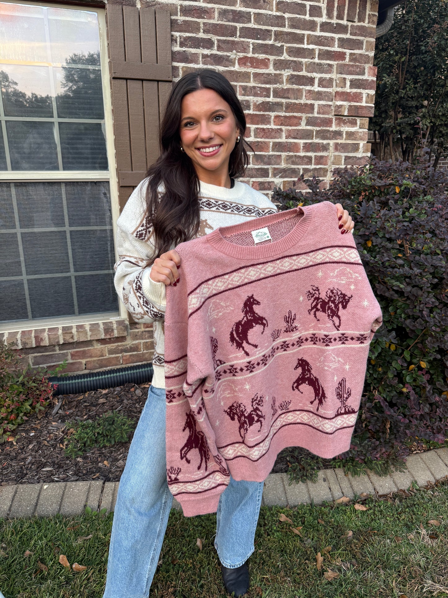 In the stable Sweater