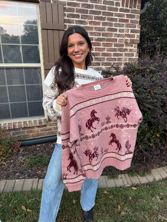 In the stable Sweater