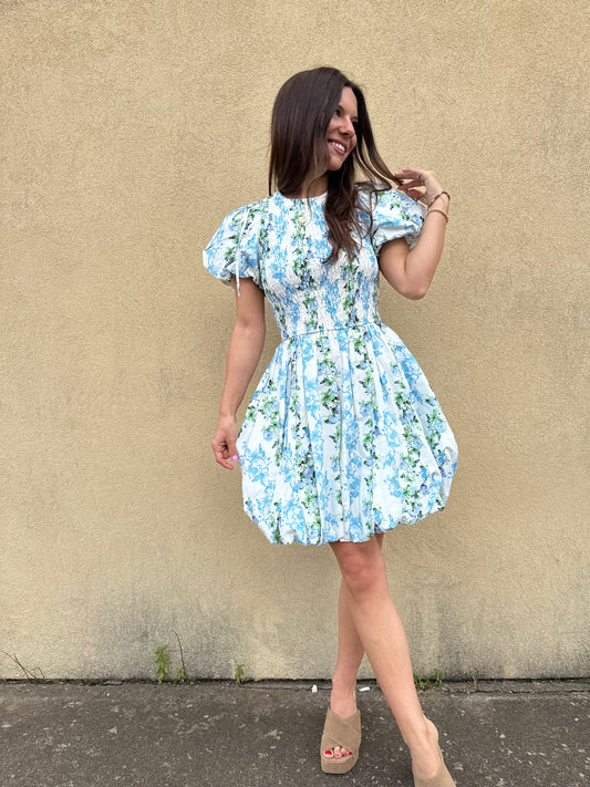 Blossom Blues Dress