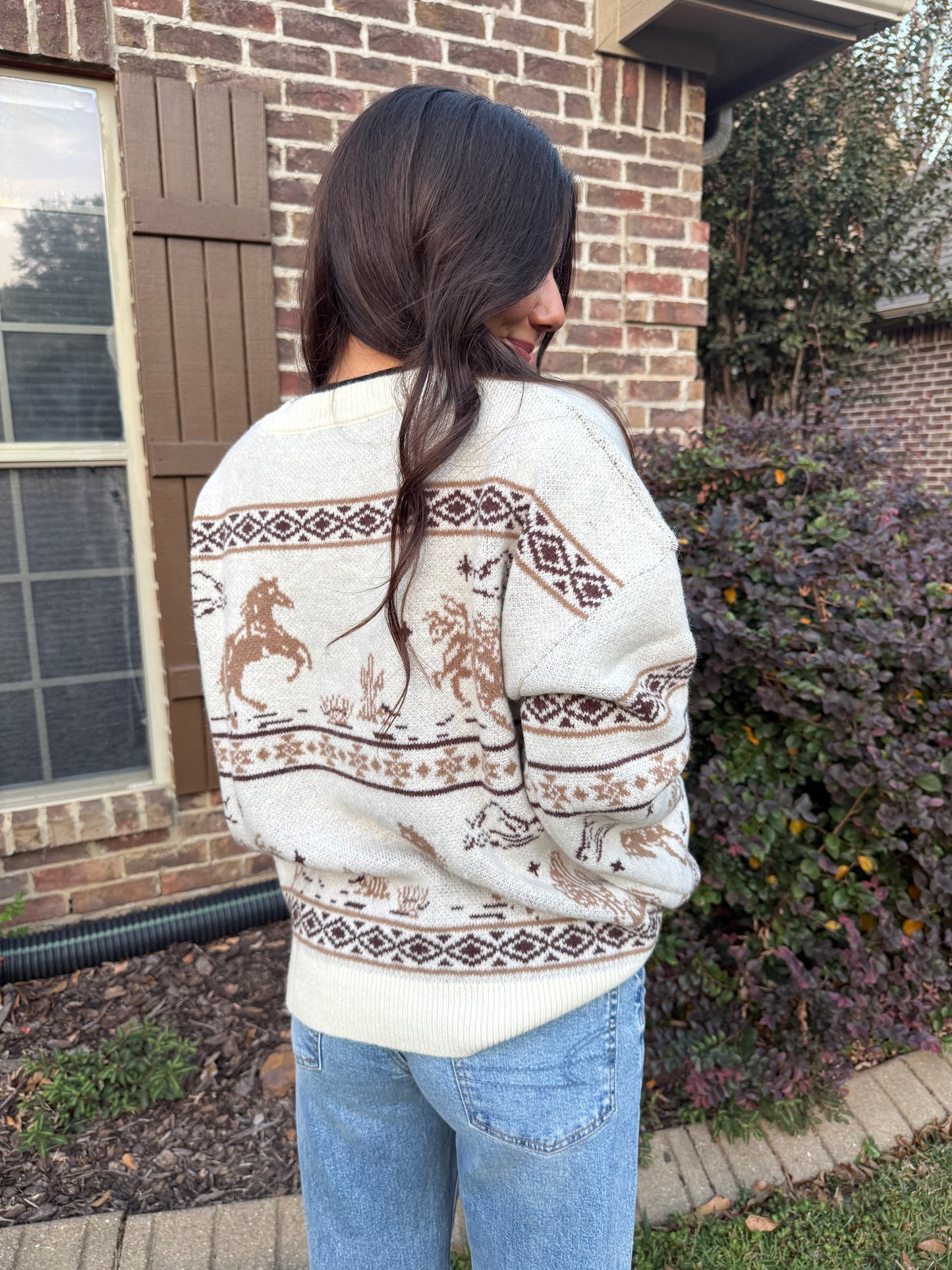 In the stable Sweater