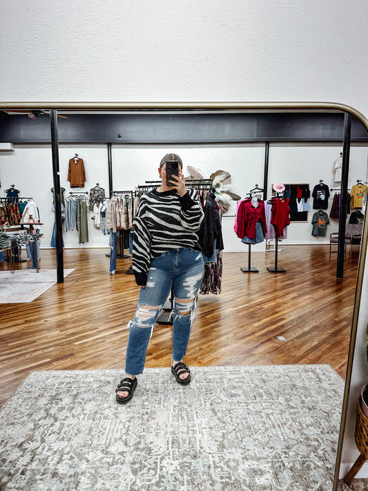 Just my type sweater