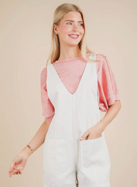 White Willow Romper