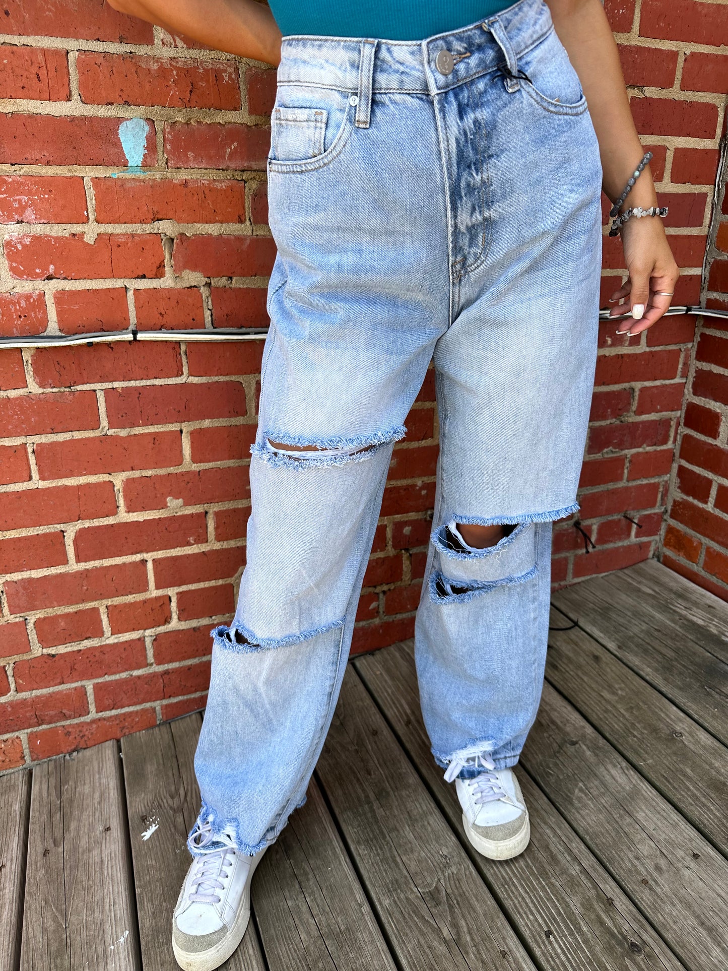 Still Young Straight Jeans