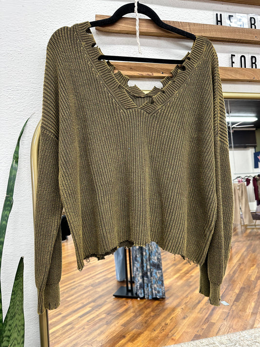 Watch it burn sweater